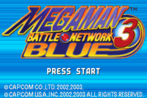 Mega Man Battle Network 3 Blue Version