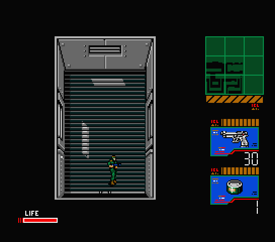 Metal Gear 2: Solid Snake (1990) - MSX2 gameplay on blueMSX