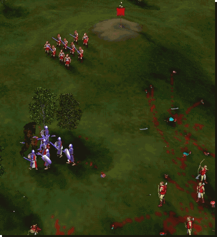 Sending a warrior to do a berserk's job
