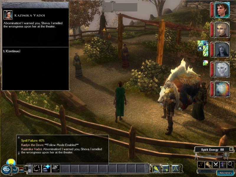 Neverwinter Nights 2 Companions Not Following Diet