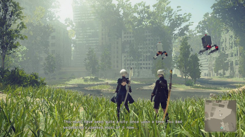 Nier Automata on the Switch was meant to be: it's the best game to side  quest on the go