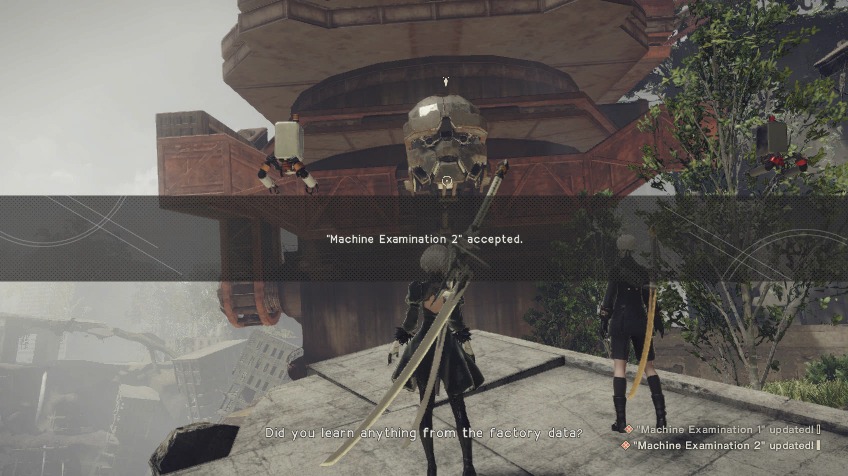 Nier Automata Machine Examination 2