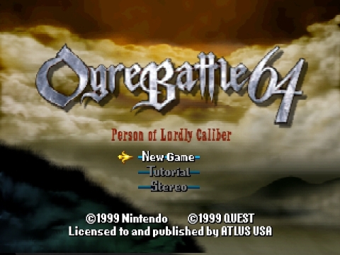 title screen