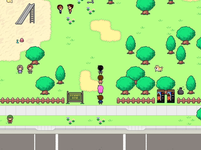 are these sprites ever used in the game? i've never seen Happy Omori  overworld before but i can't find them in the wiki's unused graphics  section : r/OMORI