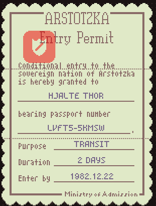 FAKE PASSPORT?!  Papers, Please #2 