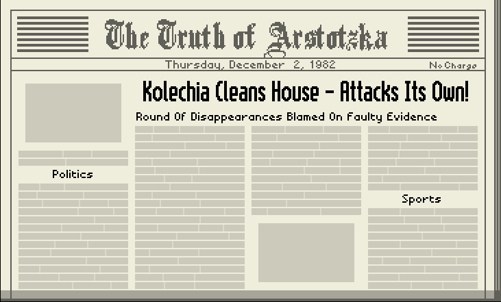 The Kolechians Are Causing Trouble! (Papers Please #2) 