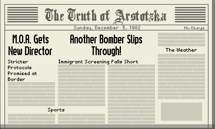 The Truth of Arstotzka, Papers Please Wiki