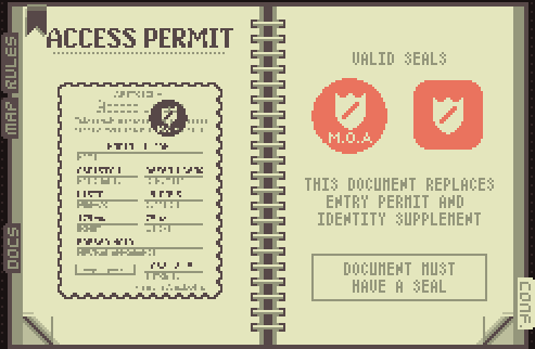 General tips, Papers Please Wiki