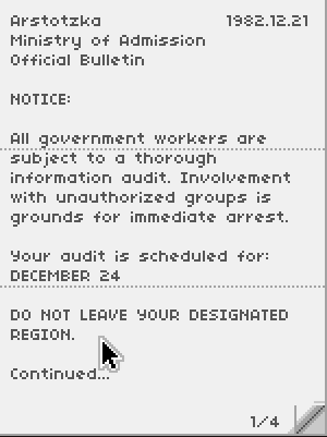 Simon Wens, Papers Please Wiki