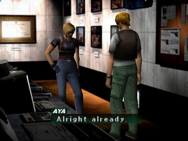 Parasite Eve PS1 Frame Rate Test 