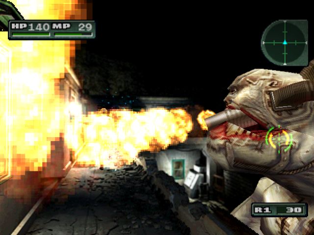 The epic boss fight against the Burner in Parasite Eve 2 [Boss Battle] –  Dark RPGs