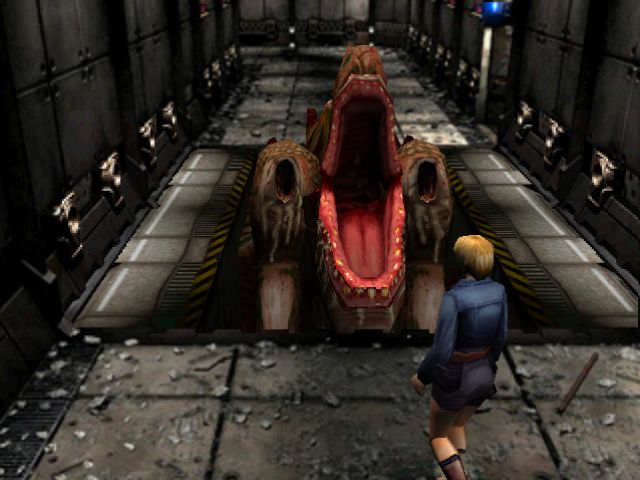 Lets Play Parasite Eve 2 (PSX) - Pt.35: A Boss In The Trash Compator 