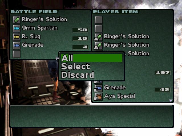 Finally I beat all series of Parasite Eve (actually from 2 months