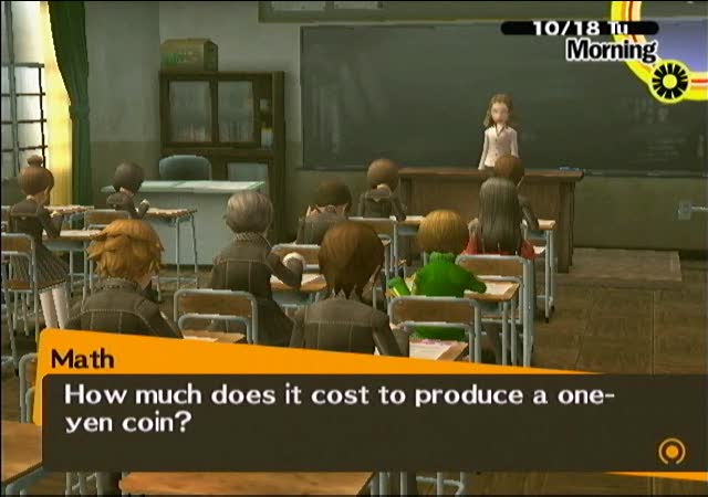 Persona 4 exams