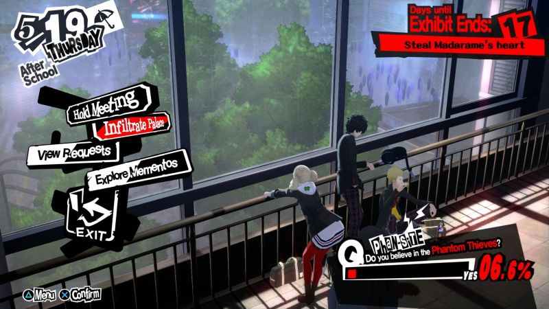 Persona 5 is leaving in 5 days? That's insane it feels like just