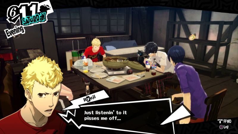 Persona 5 Part #48 - 6/11: Sojiro's Attic Full Of Teenagers