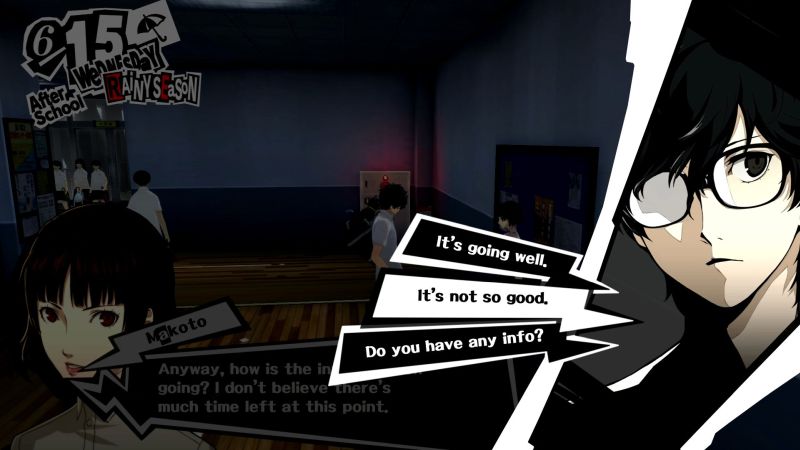 The UI and UX of Persona 5. You don't gotta say it over text too!, by  Ridwan