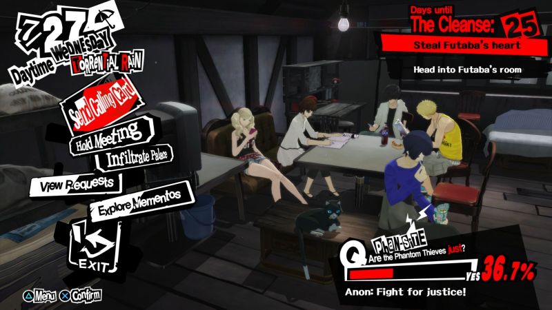 This would be even better if herds of people begging for it to come to  switch weren't flooding the comments : r/Persona5