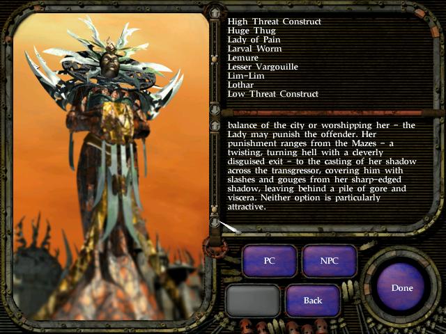 why hela copied lady of pain from planescape? 