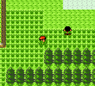 Resultado de imagem para pokemon crystal walking on grass