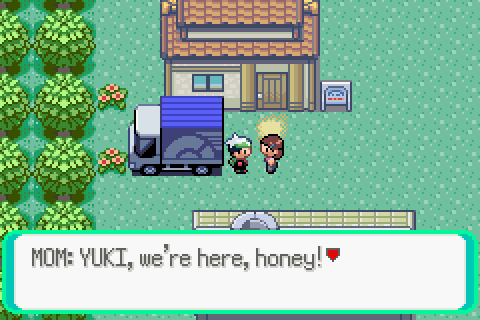 When You Take Your Completed Hoenn Pokedex to Prof. Birch [Pokemon Emerald]  (GBA) 