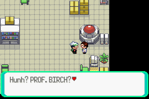 When You Take Your Completed Hoenn Pokedex to Prof. Birch [Pokemon Emerald]  (GBA) 