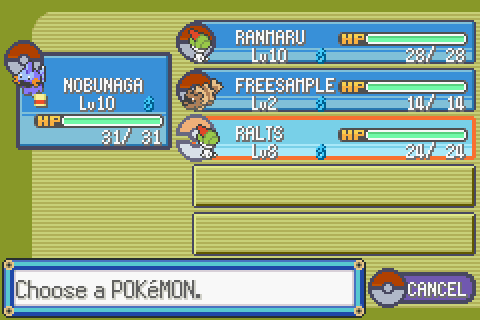 My team : r/PokemonEmerald