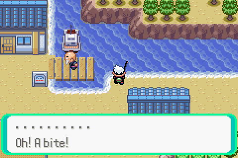 How to Get a Fishing Rod in Pokemon Emerald : Pokemon Video