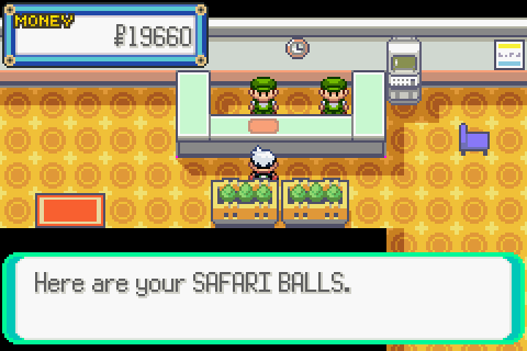 safari ball fire red