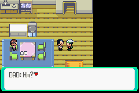 When You Take Your Completed Hoenn Pokedex to Prof. Birch [Pokemon Emerald]  (GBA) 