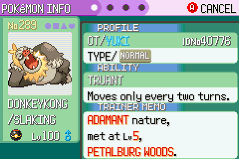 3] Shiny wild Starmie in the Battle Pyramid in Pokemon Emerald