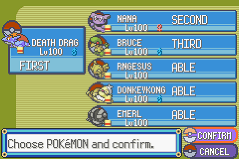 The best team for Pokemon Emerald with Swampert