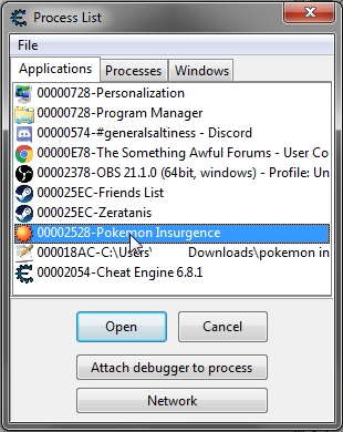 cheat engine mac pokemon insurgence