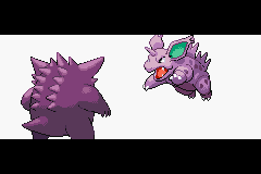 Gengar vs Nidorino (Leaf Green/Fire Red version) by Vidrovov on DeviantArt