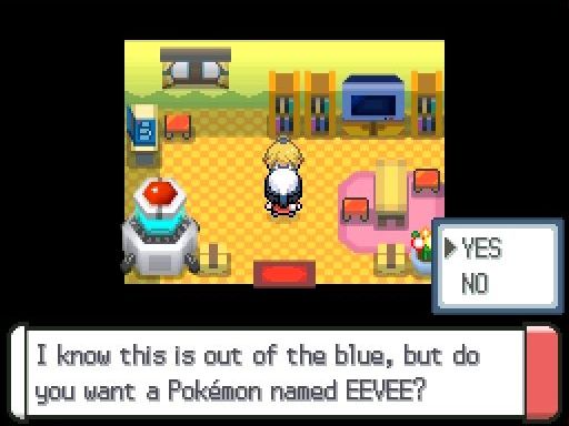 Is there only one Eevee in fire red?