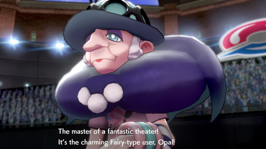 Pokémon Sword and Shield's Opal Is the Gym Leader We Deserve