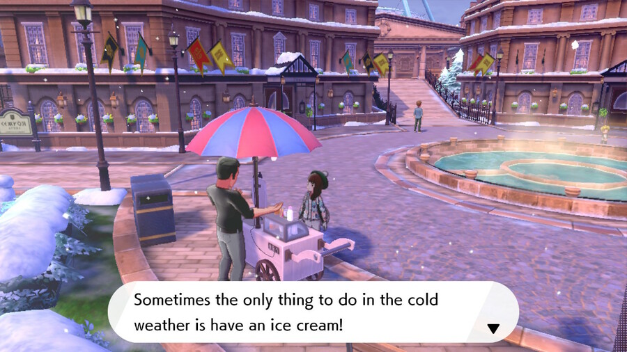 There's Snow Right Now In Pokémon Sword & Shield For An Event