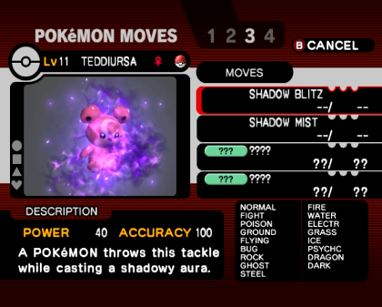 Special Moves in Pokemon XD: Gale of Darkness - Smogon University