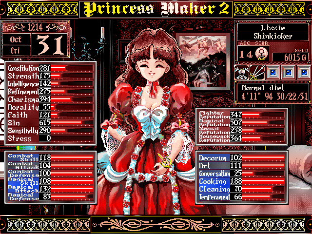 PRINCESS MAKER 2 jogo online no