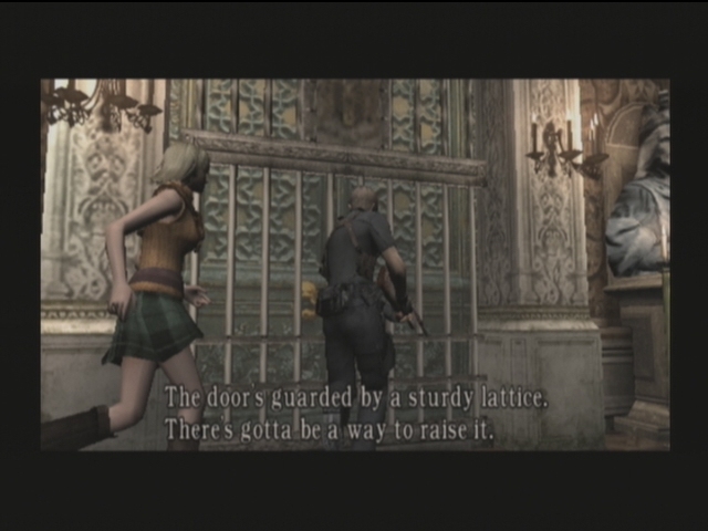 In RE4, if you catch Ashley while she's wearing a plate of armor, Leon will  visibly buckle and hold his back in pain. : r/GamingDetails