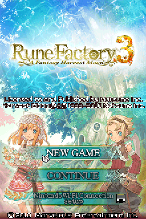 rune factory 4 trees