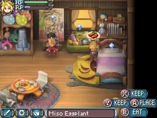 Rune Factory on X: Sidekick, I'm hungry! Let's make one of Daria's  favorite dishes, Miso Eggplant! 🍆 #RF3S  / X