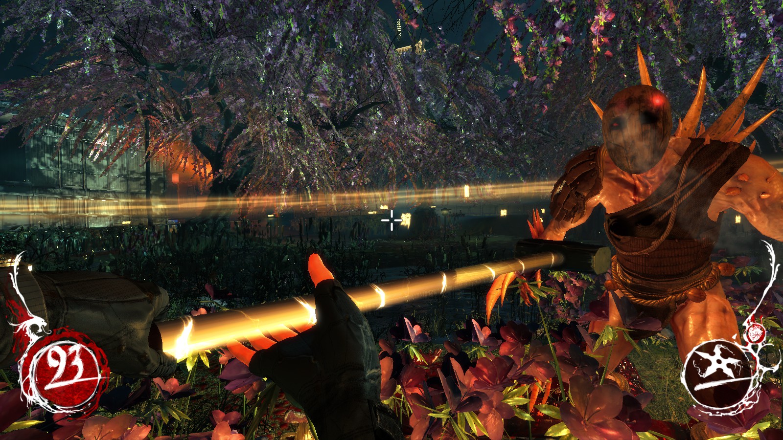 Shadow Warrior sword, shooting gameplay video