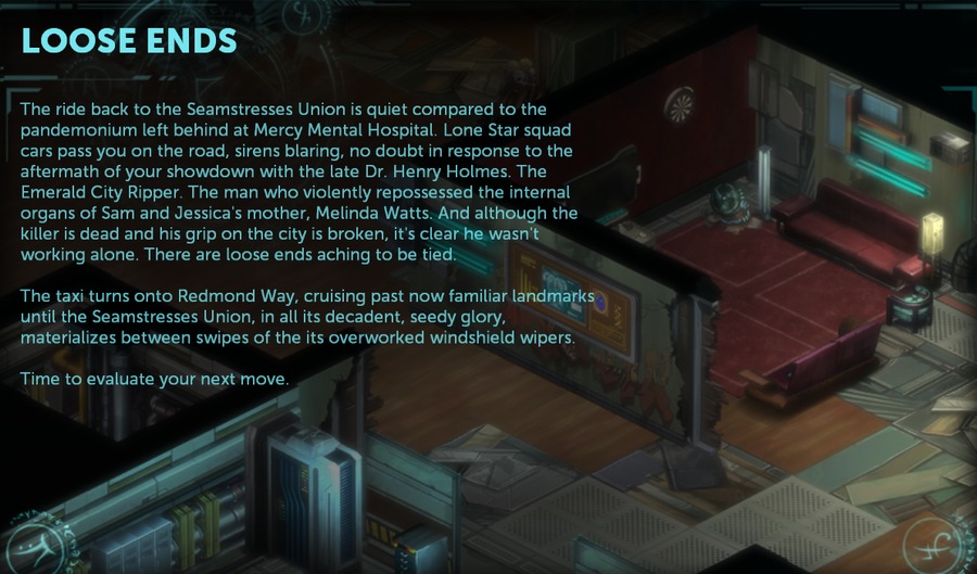 Thoughts: Shadowrun Returns.