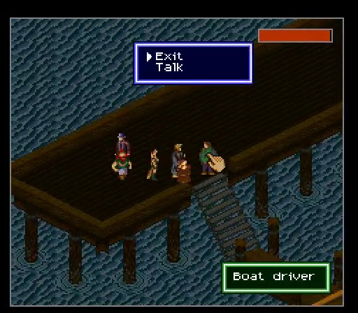 Docks, SNES Shadowrun