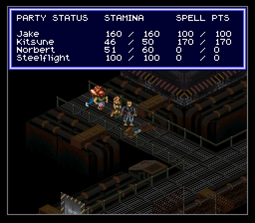 Docks, SNES Shadowrun