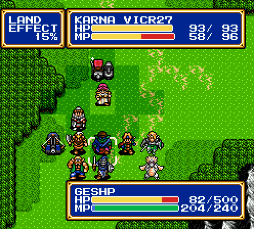 shining force 2 rom freeze