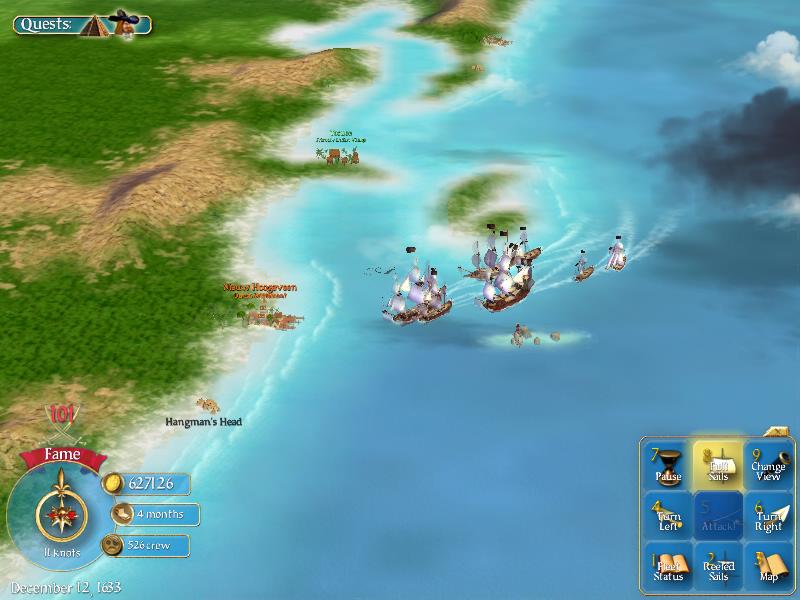 Sid meier s pirates карта