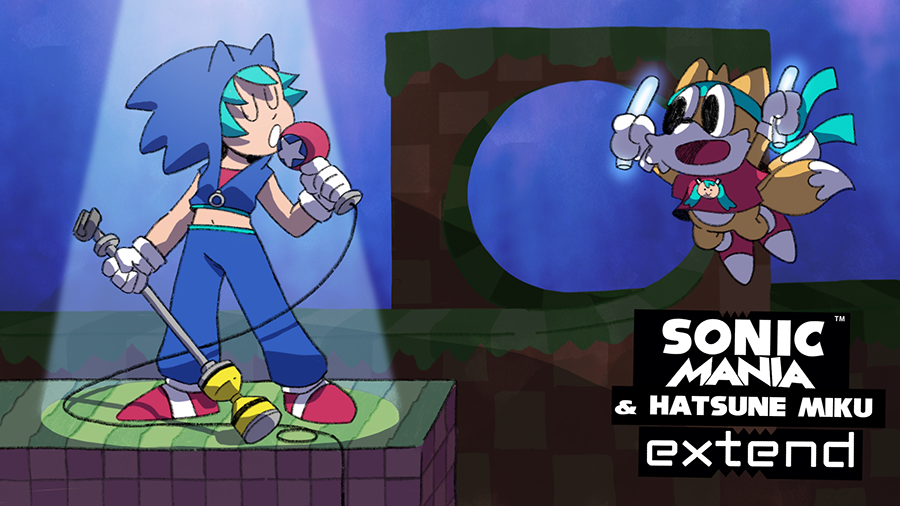 Tracker on X: SONIC MANIA & HATSUNE MIKU, a mod for Sonic Mania