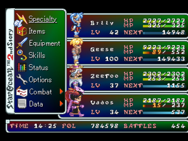 What are the most important skills to master early in Star Ocean The Second  Story R